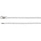 2mm 14k White Gold Bead Chain, 20"