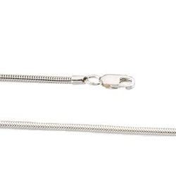 1.75 mm Sterling Silver Snake Chain, 18''