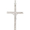 Crucifix of Jesus Christ Sterling Silver Pendant