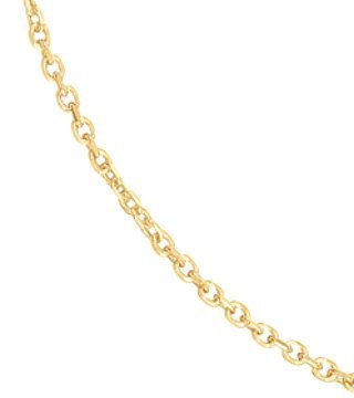 1.5mm Yellow Gold Filled Solid Cable Chain, 30"