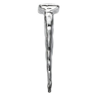 Men's Crucifixion of Jesus Nail Sterling Silver Pendant