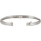 Diamond Bangle Bracelet, 14k White Gold, 6.75" (1 Cttw, GH Color, I1 Clarity)