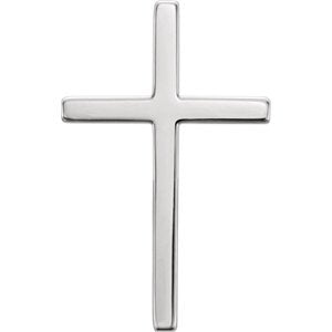 True Cross Sterling Silver Pendant (17.7x11.25MM)