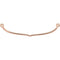 Freeform Bar Pendant, 14k Rose Gold