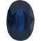 Blue Sapphire and Diamond Bypass Ring, 14k Rose Gold (.125 Ctw, G-H Color, I1 Clarity), Size 6.25