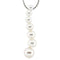 14k Yellow Gold Graduated Freshwater Cultured Pearl Dangle Pendant