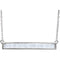 Diamond Baguette Bar Necklace in Rhodium Plated 14k White Gold, 16-18" (1/4 Cttw)