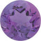Amethyst and Diamond Halo Ring, Rhodium-Plated 14k White Gold (.2 Ctw, H-J Color, I2-I3 Clarity), Size 6.75