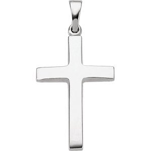 Platinum Cross Pendant (30.20x15.90MM)