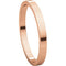 10k Rose Gold 2mm Slim-Profile Flat Band