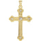 Diamond Cross 14k Yellow Gold Pendant