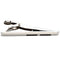 Mens Stainless Steel Tie Bar with Black Enamel