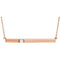 Diamond Solitaire Bar 14k Rose Gold Necklace, 17.5'' (.10 Cttw)