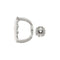 2 Ct 14k White Gold Diamond Stud Earrings (2.00 Cttw, GH Color, I1 Clarity)