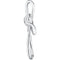 Infinity Cross Rhodium-Plated 14k White Gold Pendant (39X26.25 MM)