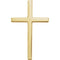 True Cross 14k Yellow Gold Pendant (29.5x18.2MM)