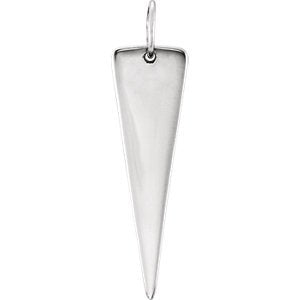 Triangle Sterling Silver Pendant