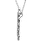 Diamond Sunburst 14k White Gold Necklace ( .39 Cttw, GH, I1)