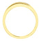 Men's 7-Stone Diamond Wedding Band, 14k Yellow Gold (.10 Ctw, Color G-H, SI2-SI3 Clarity) Size 9.75