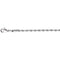 2.4 mm Stainless Steel Rope Chain, 24"