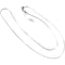 14k White Gold Snake Chain, Adjustable to 22"