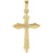 Diamond Accent Cross 14k Yellow Gold Pendant