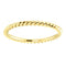 Slim-Profile 1.5mm Rope Trim Comfort-Fit Band, 14k Yellow Gold