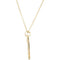 Diamond 'Angel' 14k Yellow Gold Pendant Necklace, 16" (1/3 Cttw)