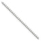 1mm 14k White Gold Box Chain, 16"