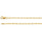 2mm 14k Yellow Gold Bead Chain, 20"