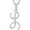 5-Stone Diamond Letter 'L' Initial 14k White Gold Pendant Necklace, 18" (.03 Cttw, GH, I1)