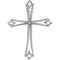 Men's Platinum Passion Cross Pendant