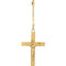 Elegant Rosary 14k Yellow Gold Necklace, 16"