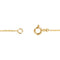 Heart Design Bracelet, 14k Yellow Gold, 7"