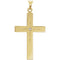 Diamond Cross 14k Yellow Gold Pendant