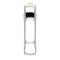 Men's Rhodium-Plated 14k White Gold Diamond and 14k Yellow Gold 6mm Milgrain Band (.05 Ctw, Color G-H, SI2-SI3 Clarity) Size 10.75