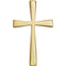 Roman Cross 18k Yellow Gold Pendant