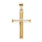 Christian Cross 14k Yellow Gold Pendant