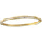 Diamond Bangle Bracelet, 14k Yellow Gold, 6.5" (.63 Cttw, GH Color , I1 Clarity )