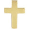 Petite Cross 14k Yellow Gold Pendant