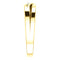 Men's 7-Stone Diamond Wedding Band, 14k Yellow Gold (.10 Ctw, Color G-H, SI2-SI3 Clarity) Size 9.75