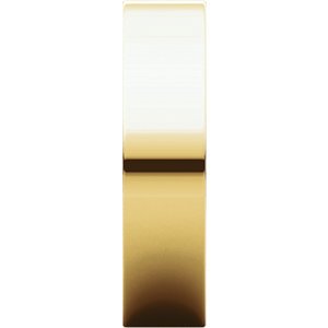 Slim-Profile 5mm Flat Stacking Band, 10k Yellow Gold