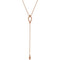 Geometric Necklace in 14k Rose Gold, 16-18"