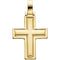 Greek Cross 14k Yellow Gold Pendant (22.5X18MM)