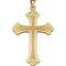 Men's 14k Yellow Gold Cross Pendant