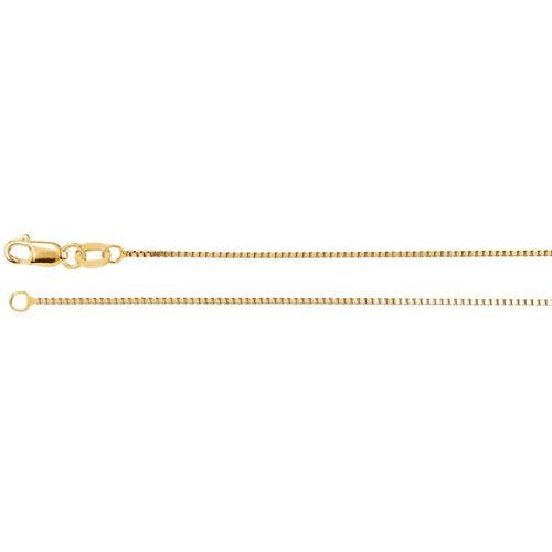 14k Yellow Gold .25 Cttw. Diamond Necklace, 18"