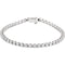 49-Stone Diamond Tennis Rhodium-Plated 14k White Gold Bracelet, 7.25" (3.37 Cttw, GH Color , I1 Clarity )