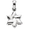 Star of David Sterling Silver Pendant (Made in Holy Land)