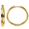 14k Yellow Gold Hoop Earrings