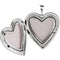 Heart with Avellan Cross and Dove Sterling Silver Locket (21.30X19.60 MM)